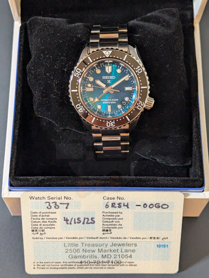 Seiko Prospex SPB475 1968 Heritage Diver's GMT