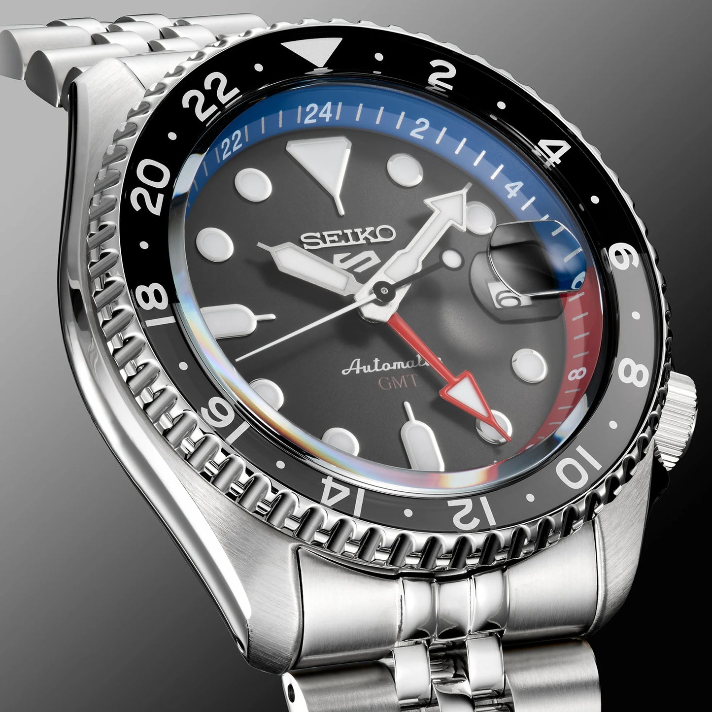 Seiko 5 Sports SKX0019 Charcoal GMT U.S. Special Creation